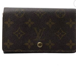 Louis Vuitton Brown Monogram Tresor Wallet